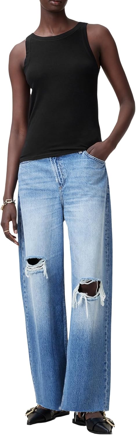 AllSaints レディース Rina タンクトップ 取寄) オールセインツ